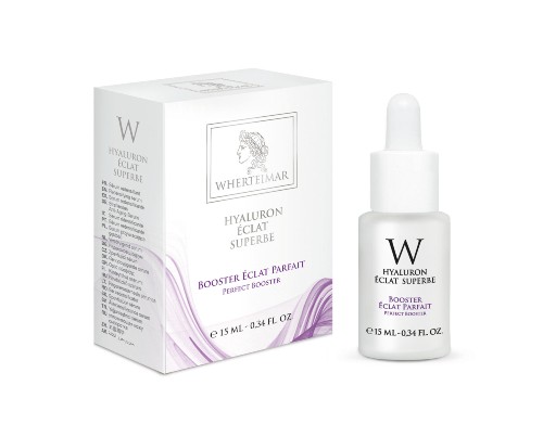 WHERTEIMAR-Hyaluron Éclat Superbe Booster Éclat Parfait box and jar